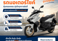 ประกันรถมอเตอร์ไซค์ Honda Click160